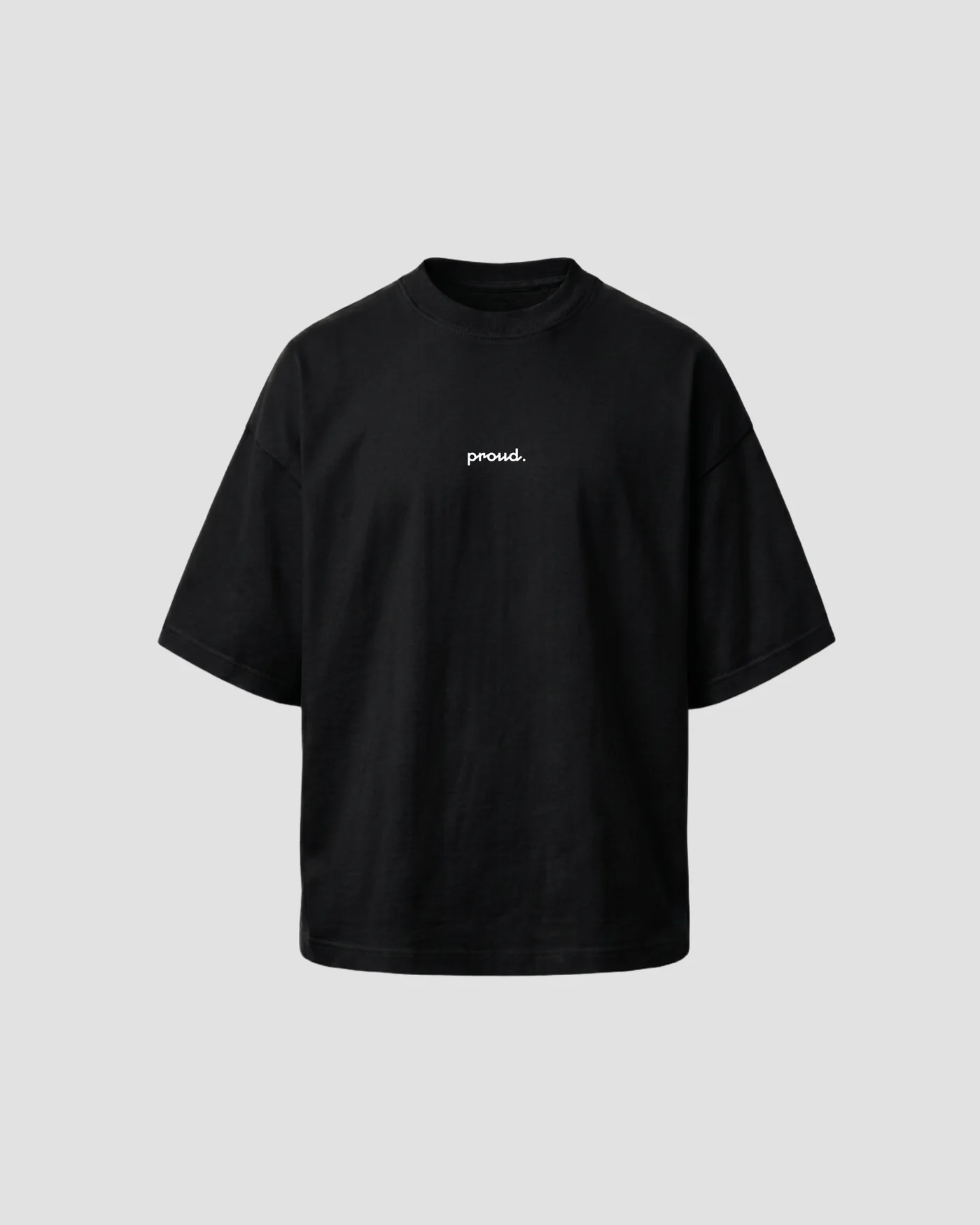 Oversized Tee — black
