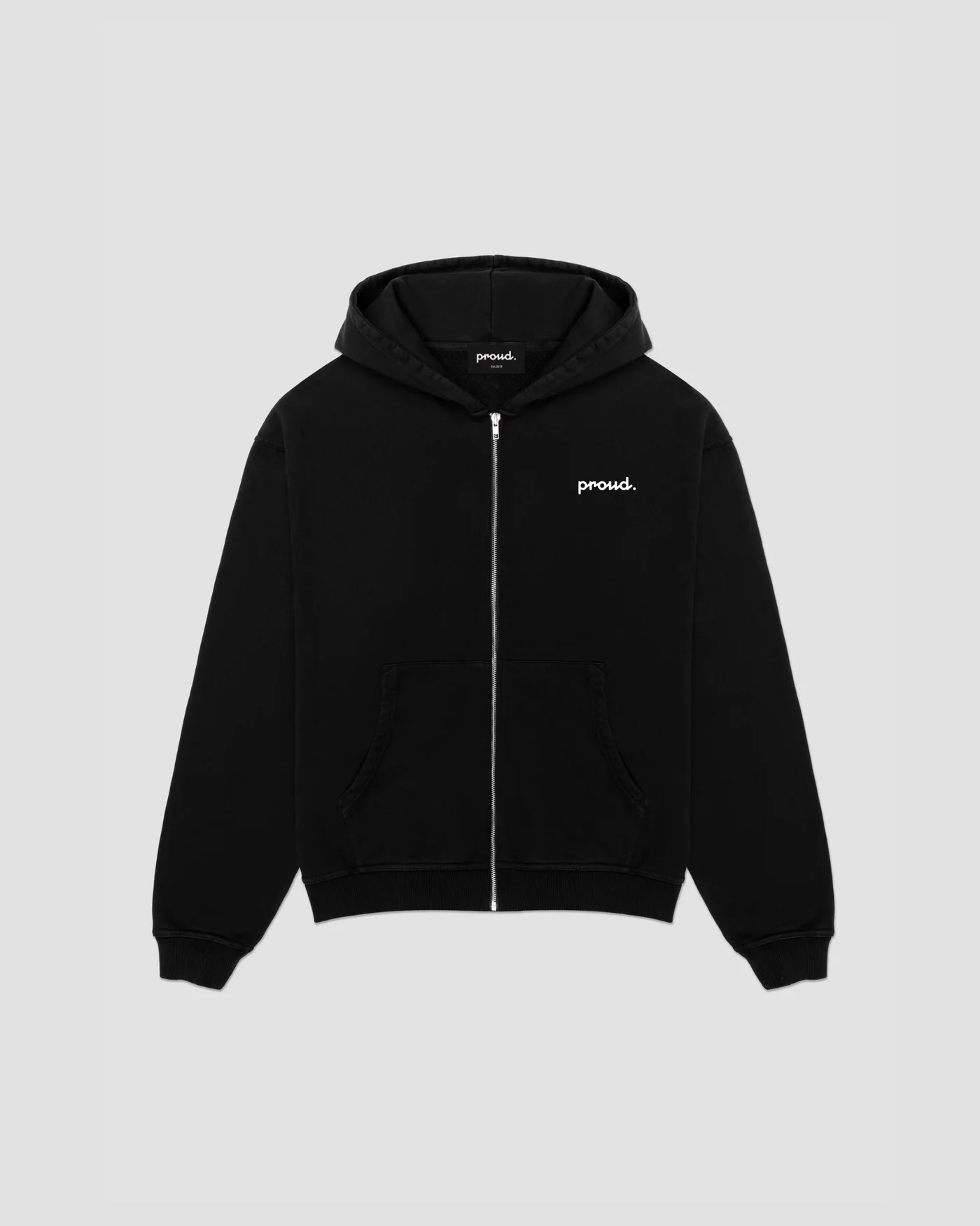 heavyweight zip hoodie