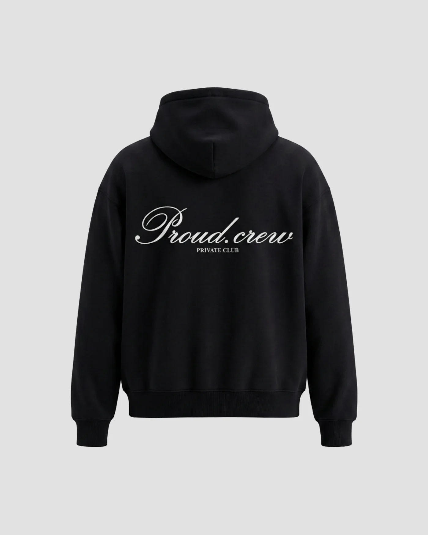 Private Club Hoodie — black